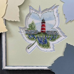 Паспарту "Кленовый лист"