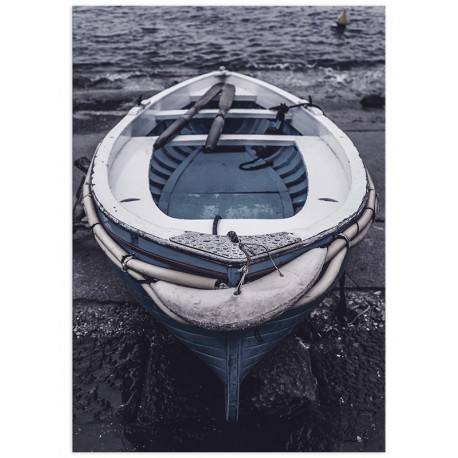 Постер "Blue boat"