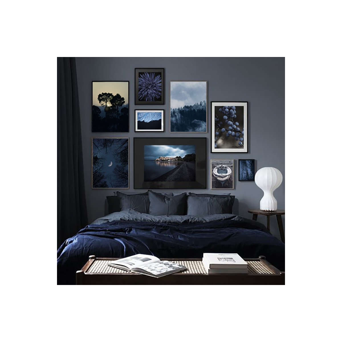 Комплект постерів "Blue night"