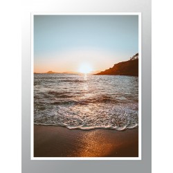 Постер "Оранжевый закат"