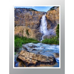 Постер "Водопад Такаккау. Канада"