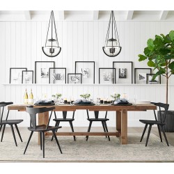 Комплект деревянных рамок "Семья" цвет на выбор