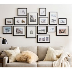 Комплект деревянных рамок "Travel" цвет на выбор