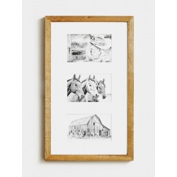 Фоторамка деревянная "Comfort" цвет на выбор