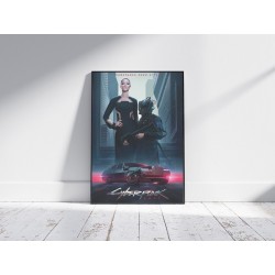 Постер "Cyberpunk 2077" розмір на вибір