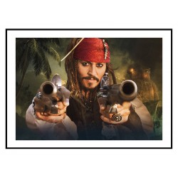 Постер "Пираты Карибского моря" размер на выбор