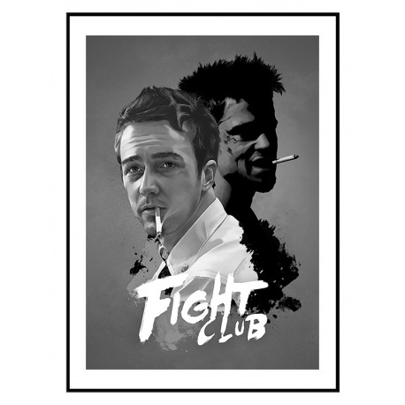 Постер "Fight club" розмір на вибір