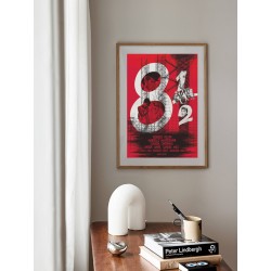 Постер "Восемь с половиной" размер на выбор