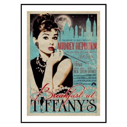 Постер "Завтрак у Тиффани" размер на выбор