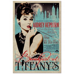 Постер "Завтрак у Тиффани" размер на выбор