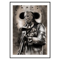 Постер "Пятница 13-е" размер на выбор