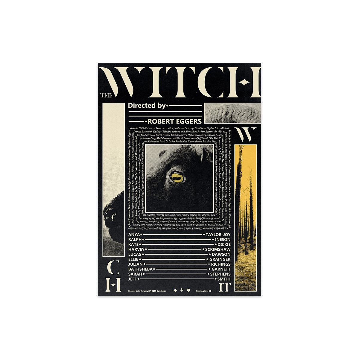 Постер "WITCH" размер на выбор