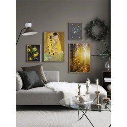 Постер "Поцелуй. Густав Климт"