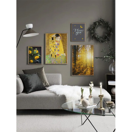 Постер "Поцілунок. Густав Клімт" Постер "Поцілунок. Густав Клімт"