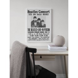 Постер "Original concert poster The Beatles"