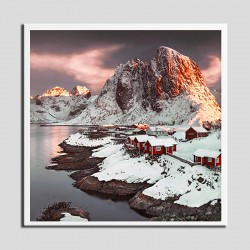 Постер в рамці "Лофотенські острови"