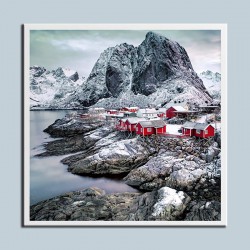 Постер в рамке "Лофотенские острова"