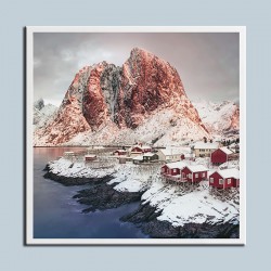 Постер в рамці "Лофотенські острови"