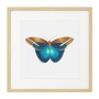 Постер в рамке "Botany. Butterflies"