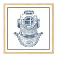Постер в рамці "Diving Helmet"