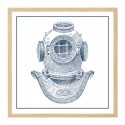 Постер в рамке "Diving Helmet"