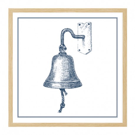 Постер в рамке "Bell"