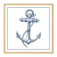 Постер в рамке "Anchor"