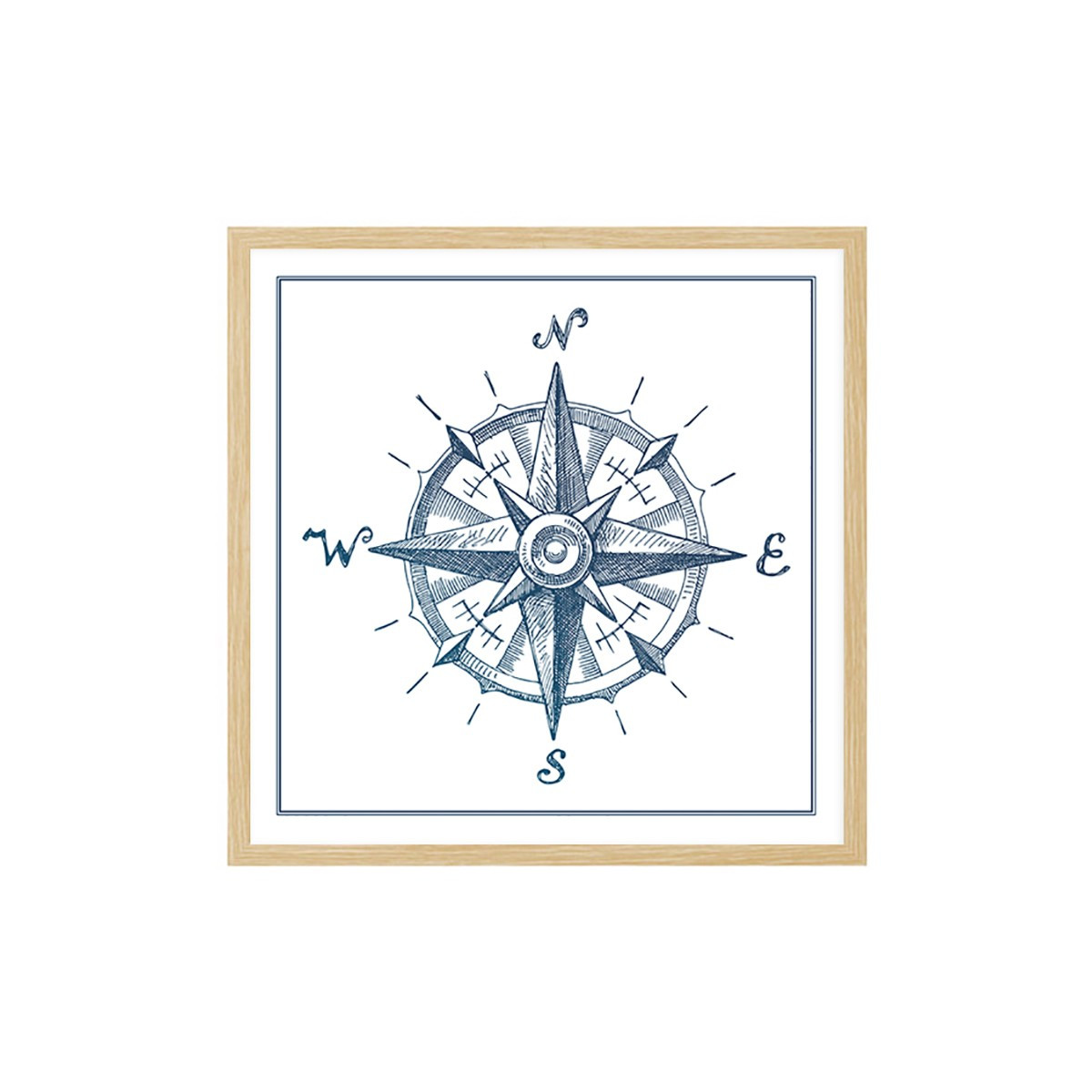Постер в рамке "Compass"