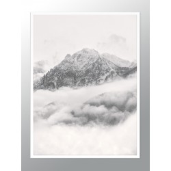 Постер в рамці "Гори" розмір на вибір