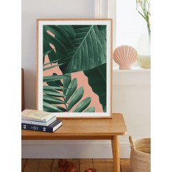 Постер в рамці "Листя" розмір на вибір