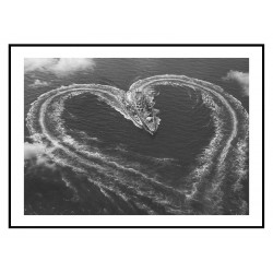 Постер в рамке "Love" размер на выбор