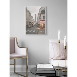 Постер в рамке "Эйфелева башня. Париж" размер на выбор