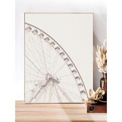 Постер в рамці "Paris Observation Wheel" розмір на вибір