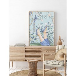 Постер в рамке "Рай" размер на выбор