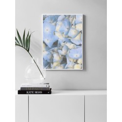 Постер в рамці "Гортензія" розмір на вибір