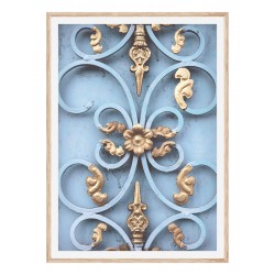 Постер в рамке "Openwork door" размер на выбор