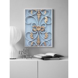 Постер в рамці "Openwork door" розмір на вибір