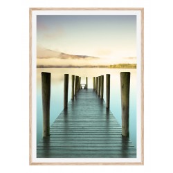 Постер в рамці "Причал" розмір на вибір