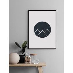 Постер в рамці "Mountain Art" розмір на вибір