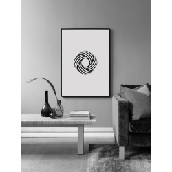 Постер в рамці "Geometric" розмір на вибір