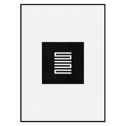 Постер в рамці "Geometric" розмір на вибір