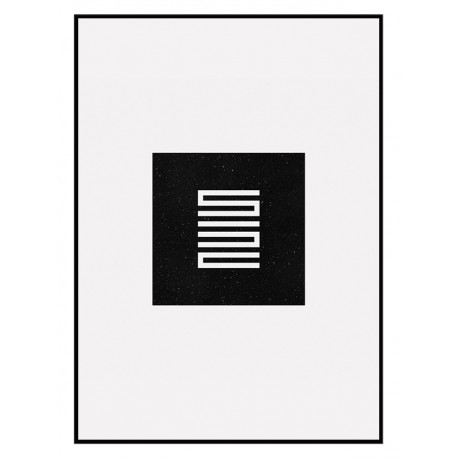 Постер в рамці "Geometric" розмір на вибір