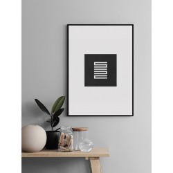 Постер в рамці "Geometric" розмір на вибір