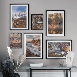 Постер в рамці "Гора Фіц-Рой" розмір на вибір