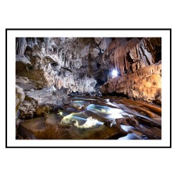 Постер в рамці "Пещера Балцарка" розмір на вибір