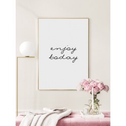 Постер в рамці "Насолоджуйтесь сьогоднішнім днем 1909" розмір на вибір