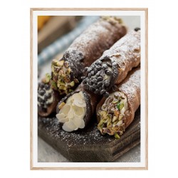 Постер в рамке "Cannoli" размер на выбор