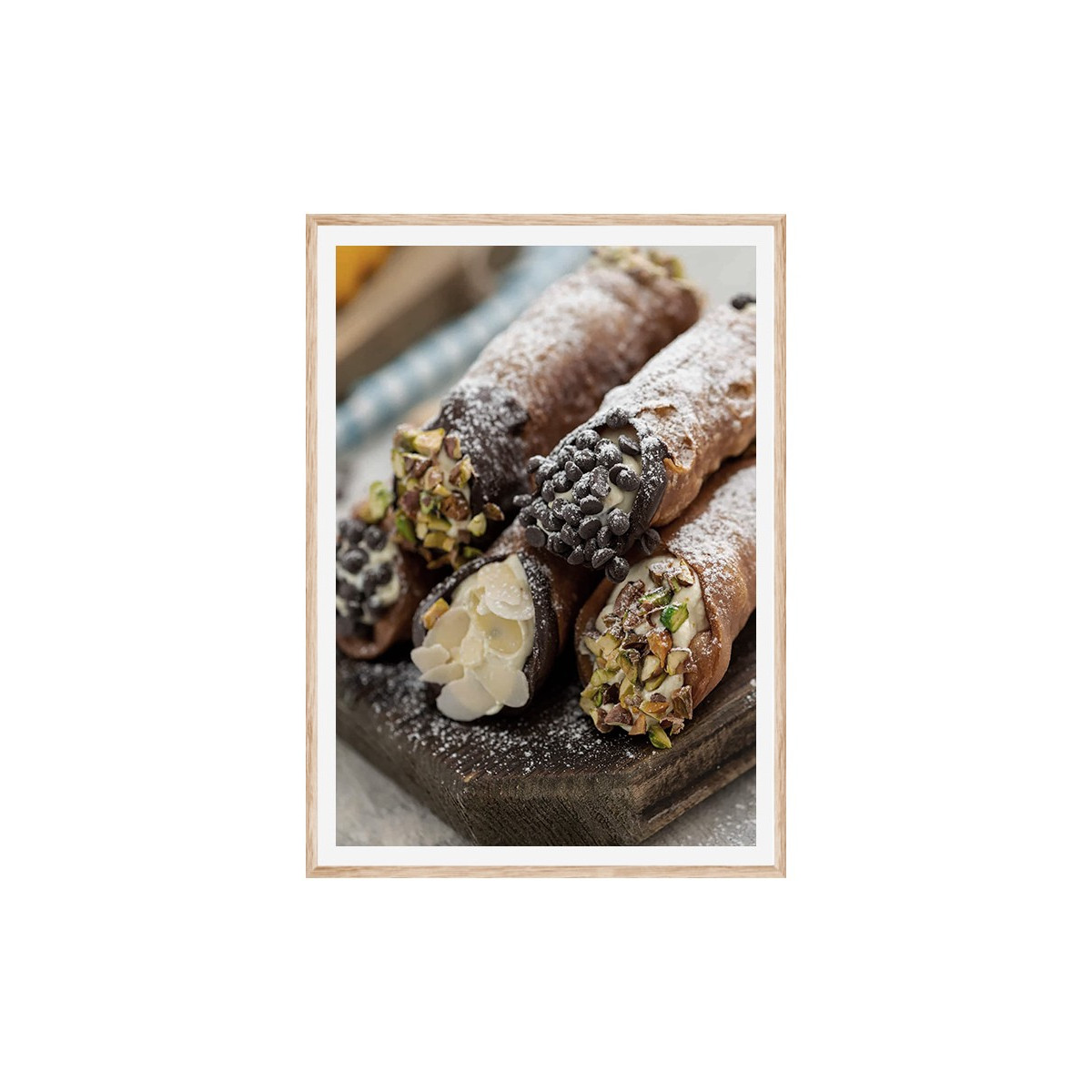 Постер в рамке "Cannoli" размер на выбор