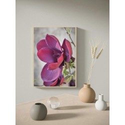 Постер в рамці "Магнолія " розмір на вибір