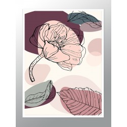 Постер в рамці "Flowers Art" розмір на вибір